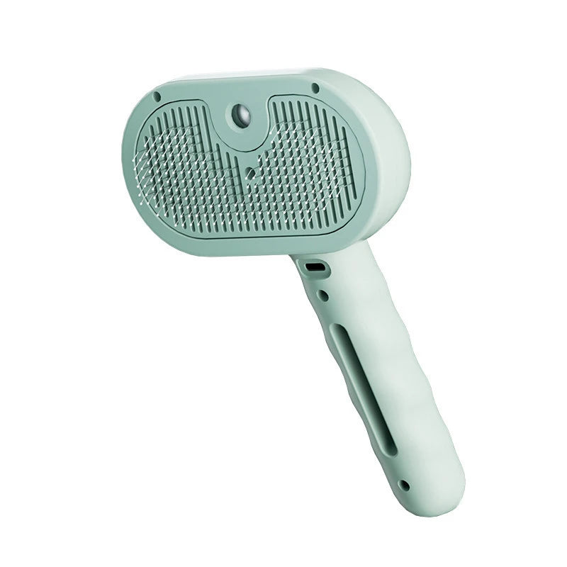 Dog Comb Pet Steam Massage Brush Safe round Head Soft Teeth Spray Hair Removal Comb for Dog Universal for Cats Dogs Accessories